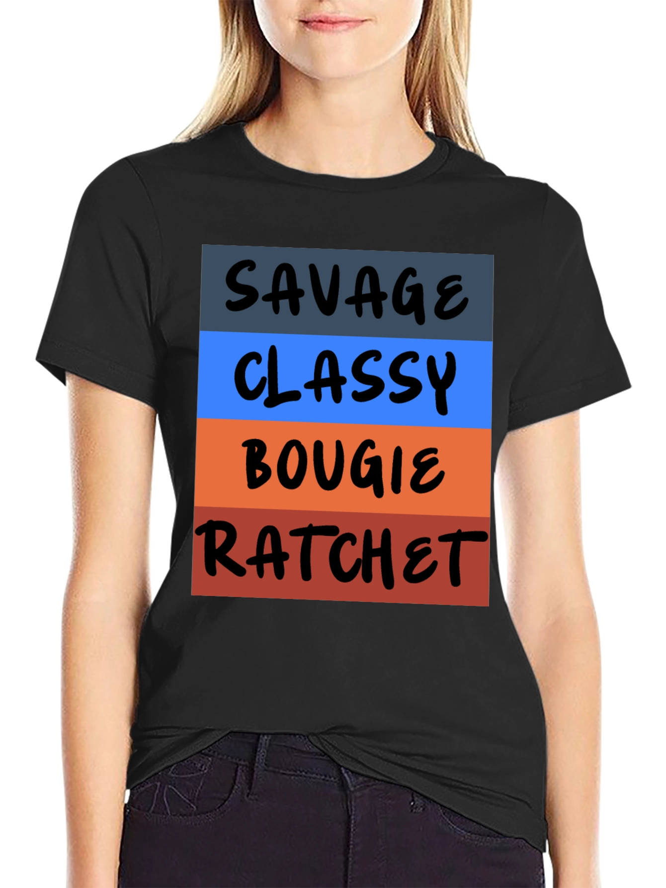 Savage Classy Bougie Ratchet Graphic Tee