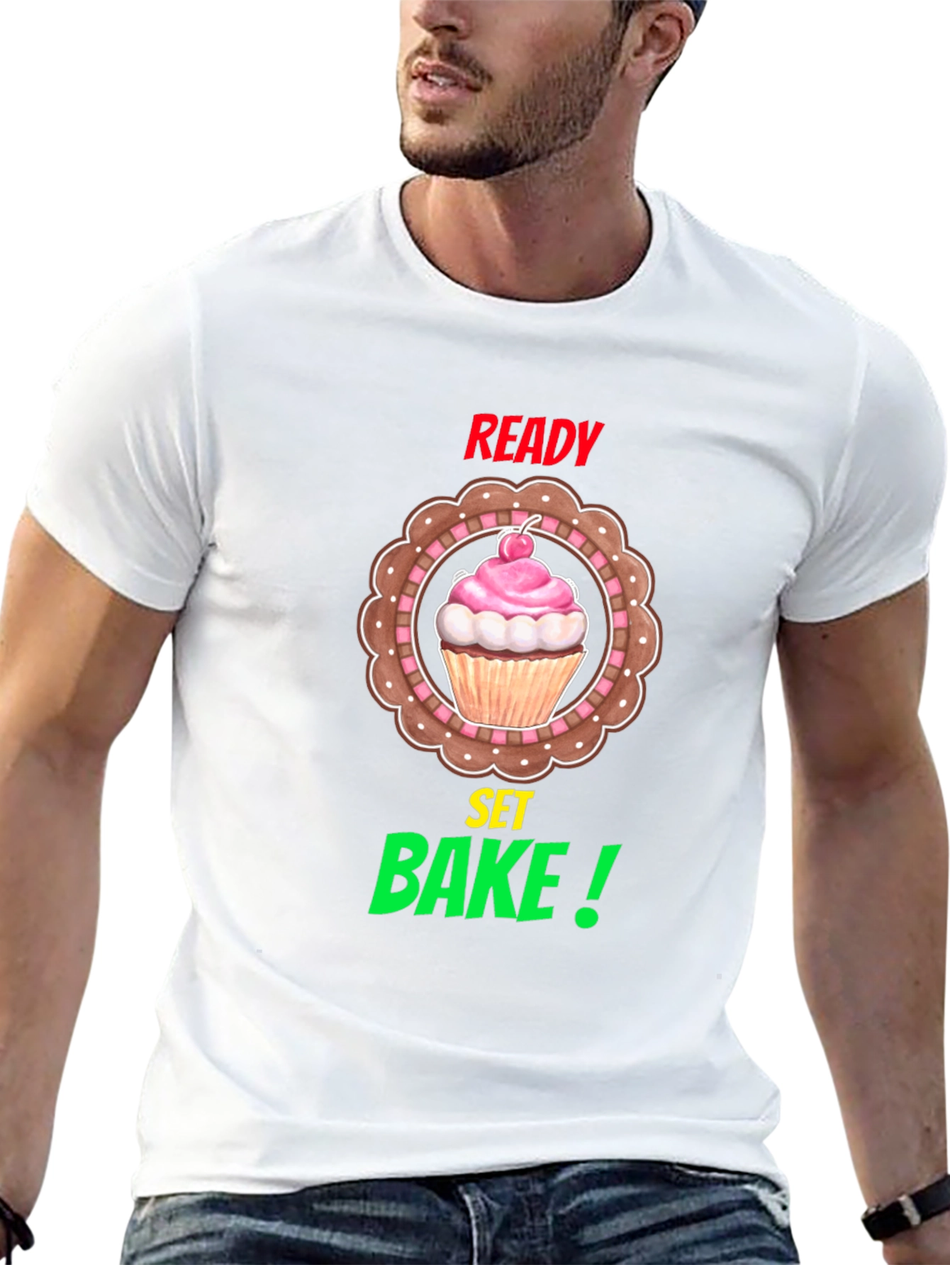 Ready Set Bake T-Shirt | Cupcake Tee