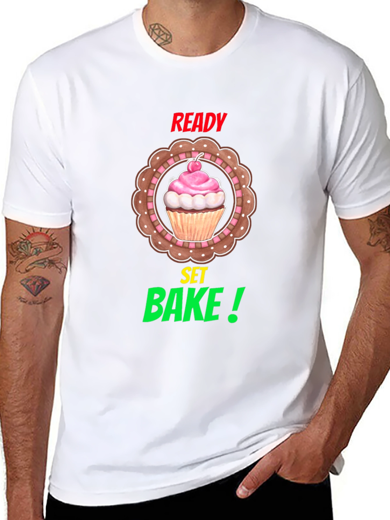 Ready Set Bake T-Shirt | Cupcake Tee