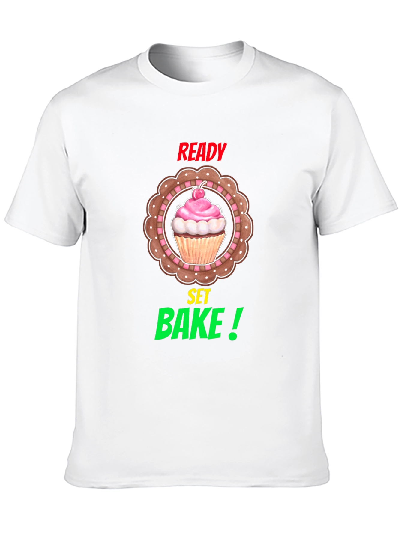 Ready Set Bake T-Shirt | Cupcake Tee