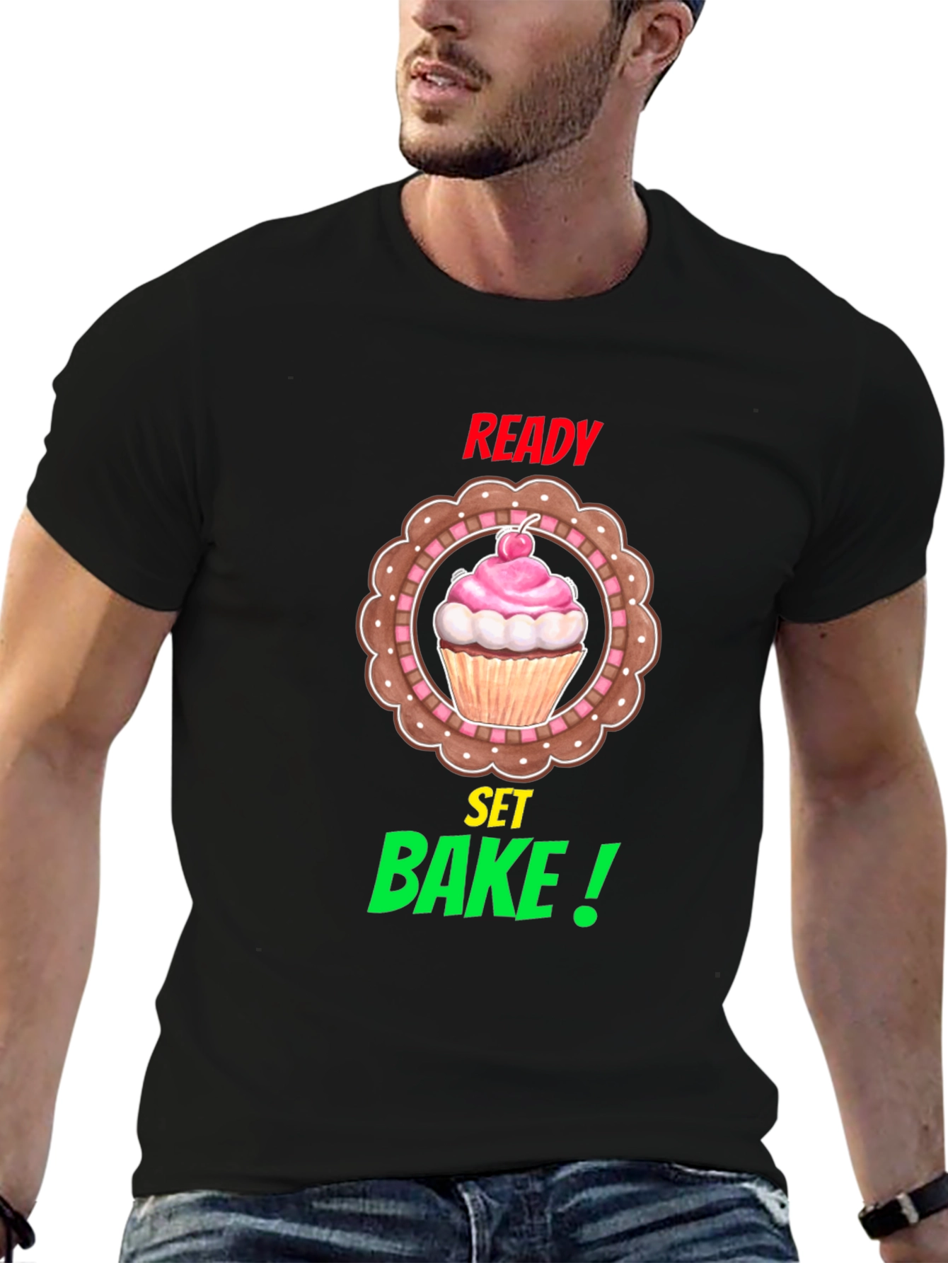 Ready Set Bake T-Shirt | Cupcake Tee