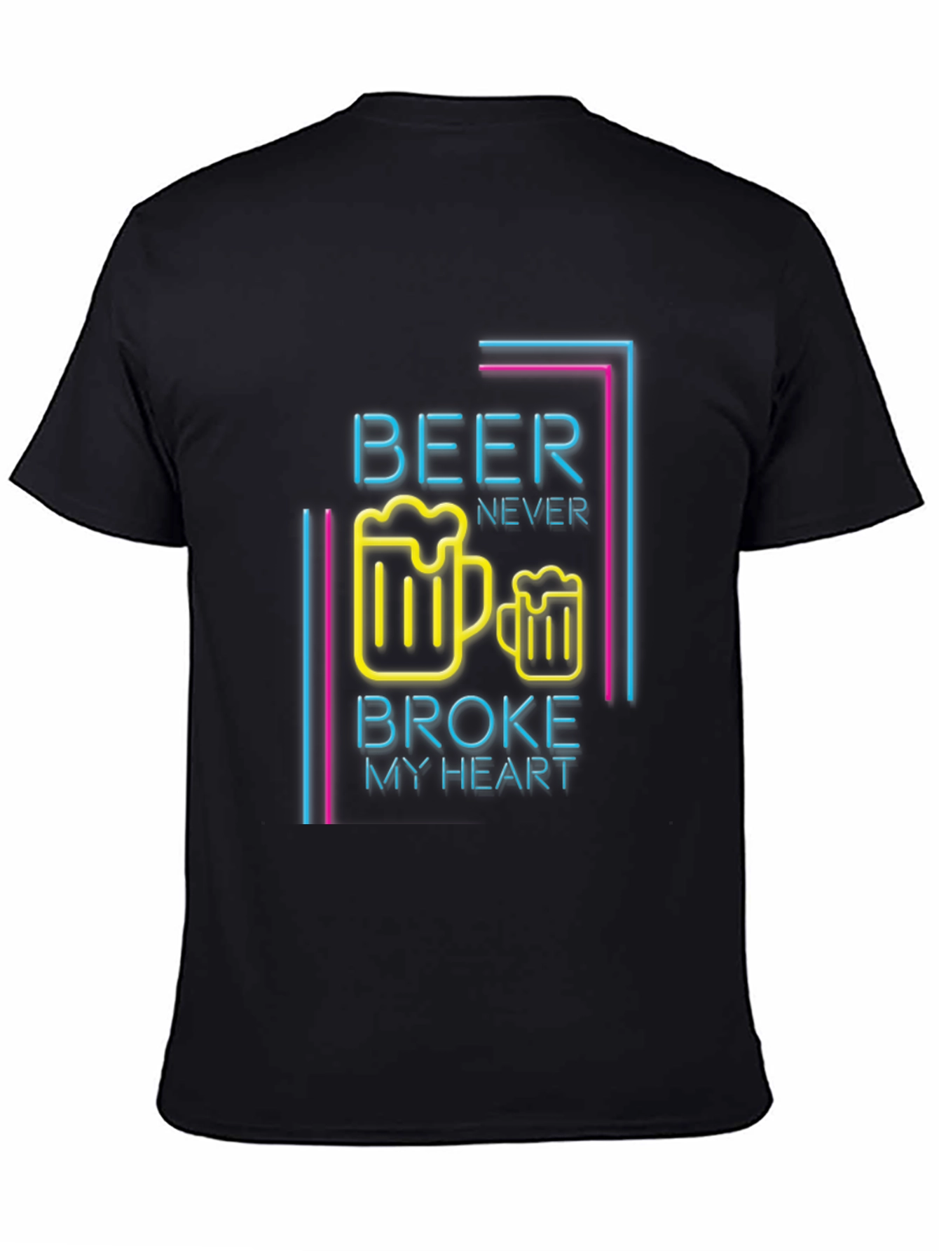 Beer Never Broke My Heart Graphic Tee