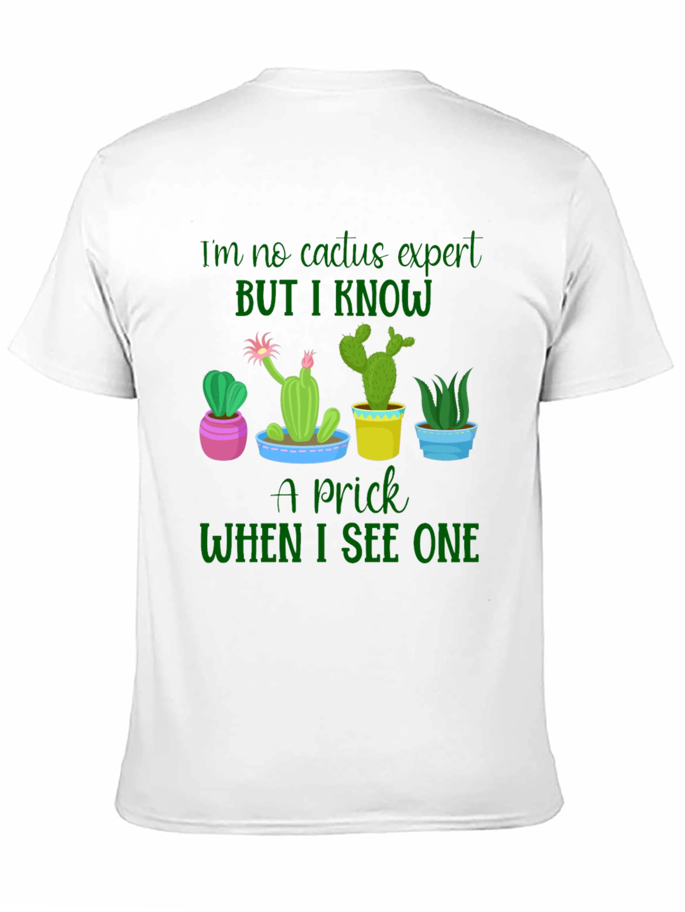 Cactus Expert Graphic Tee