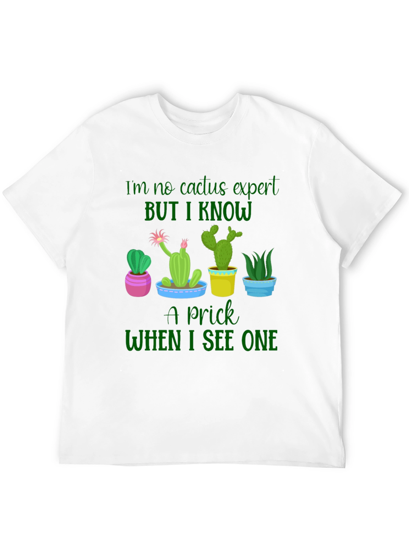Cactus Expert Graphic Tee
