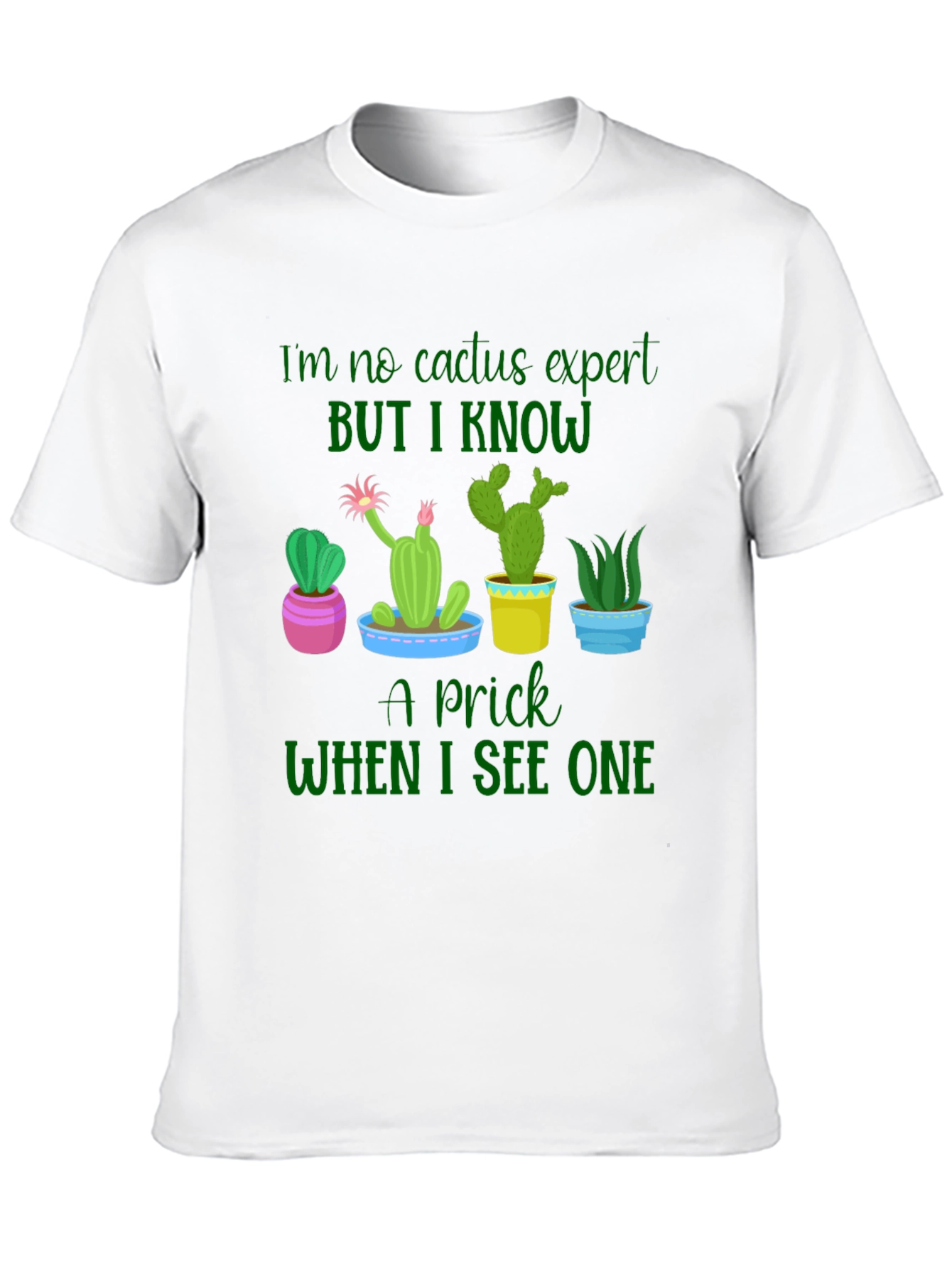 Cactus Expert Graphic Tee