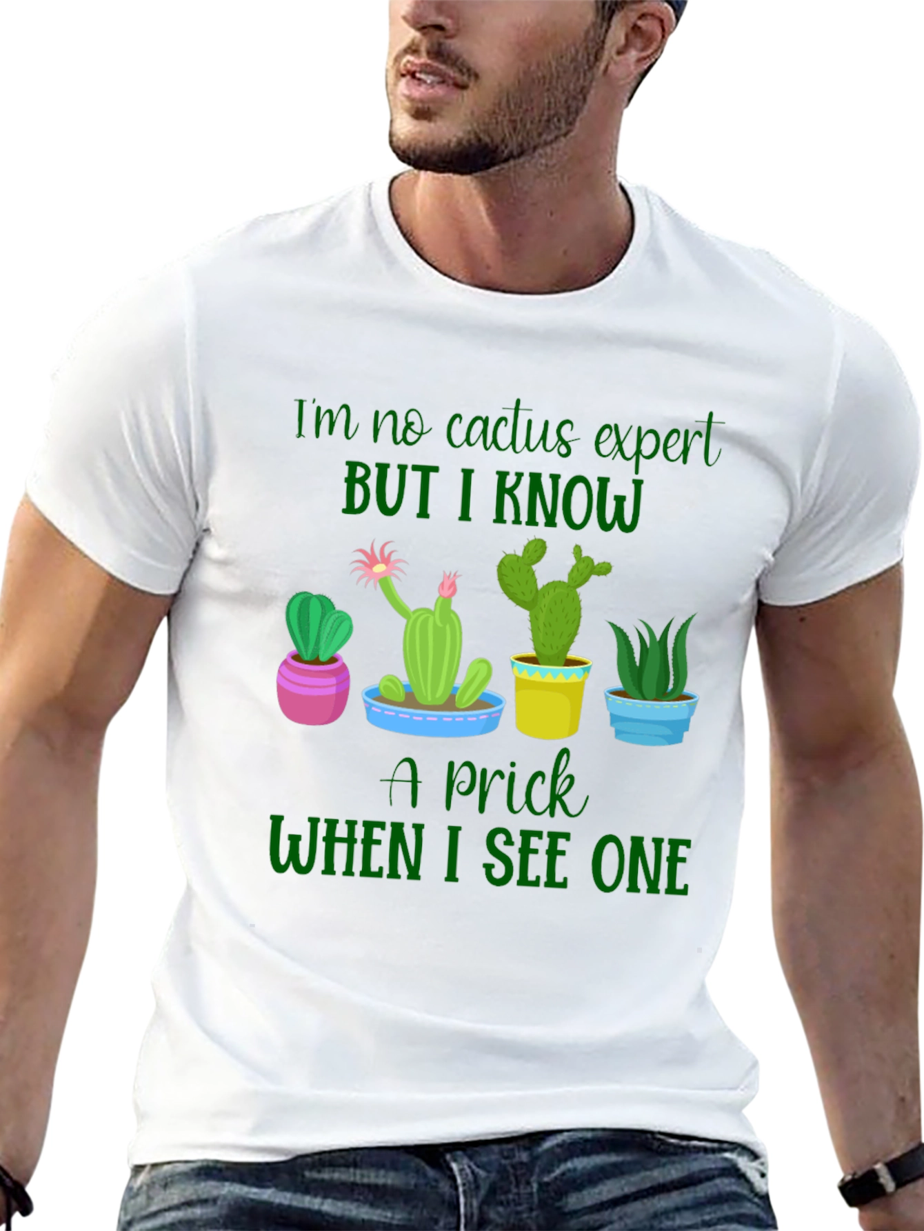 Cactus Expert Graphic Tee