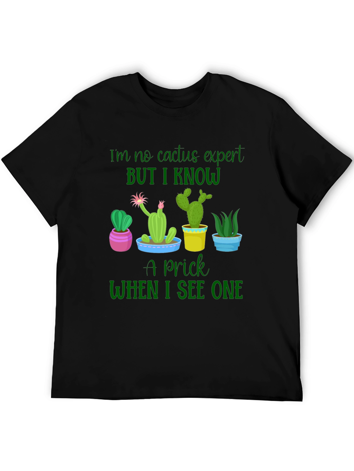 Cactus Expert Graphic Tee