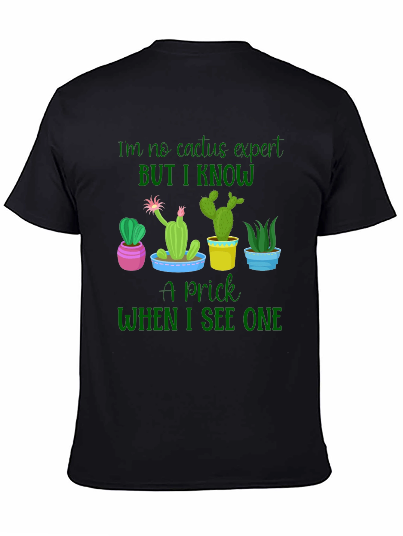 Cactus Expert Graphic Tee