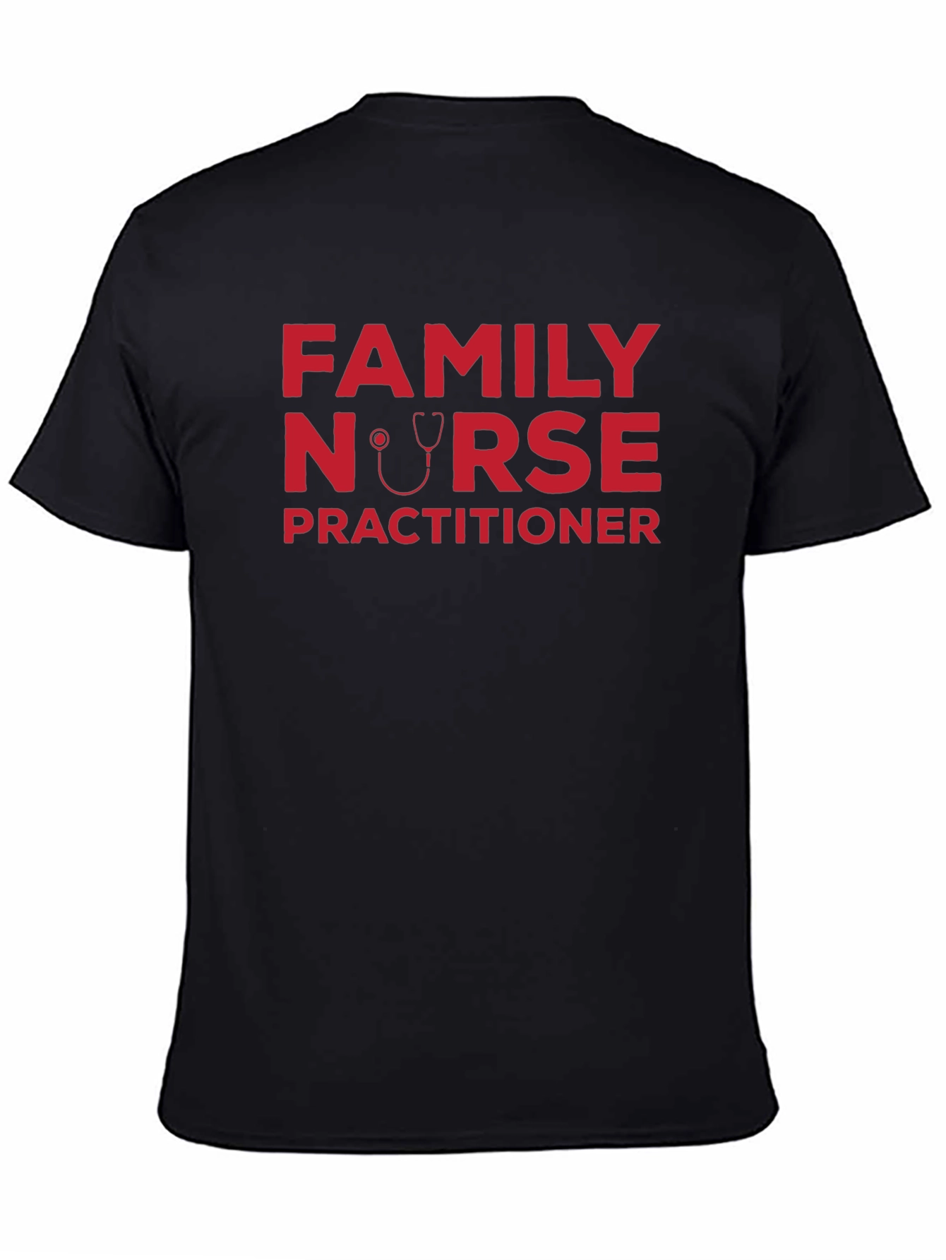 Family Nurse Practitioner Black T-Shirt