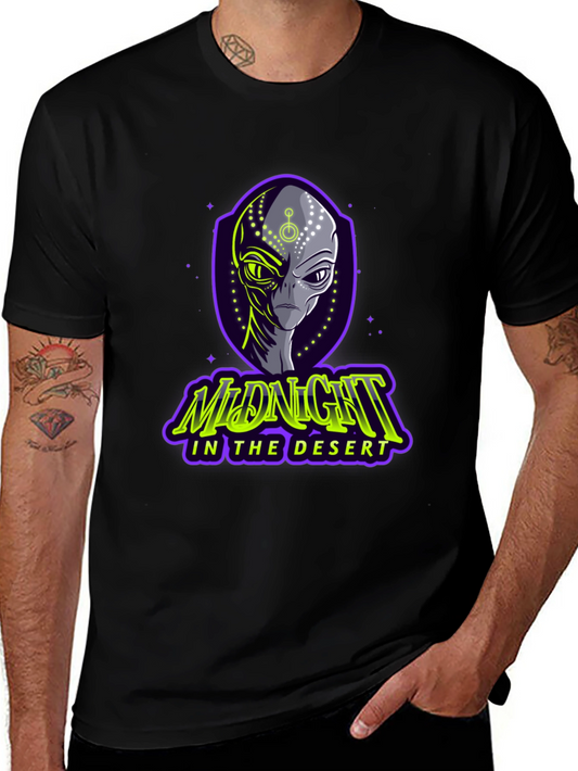 Midnight in the Desert Alien Graphic Tee
