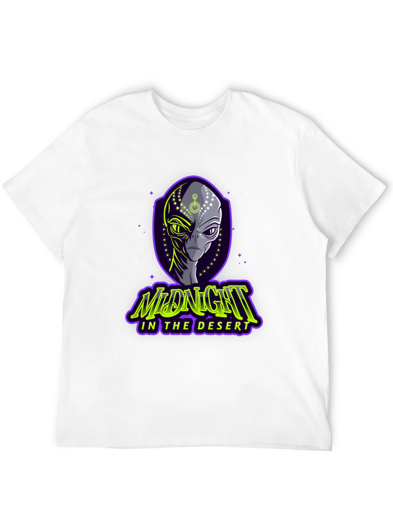 Midnight in the Desert Alien Graphic Tee