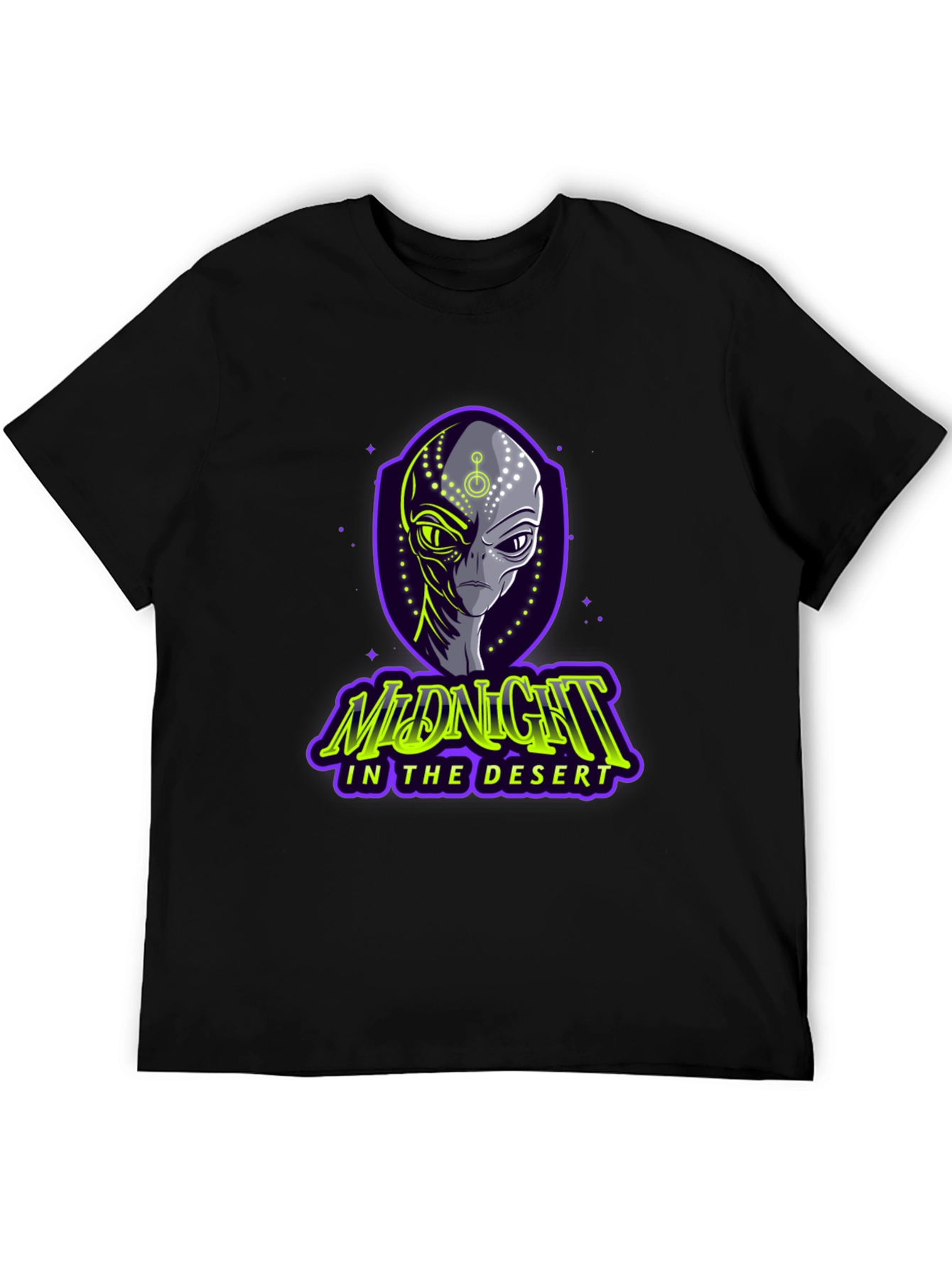 Midnight in the Desert Alien Graphic Tee