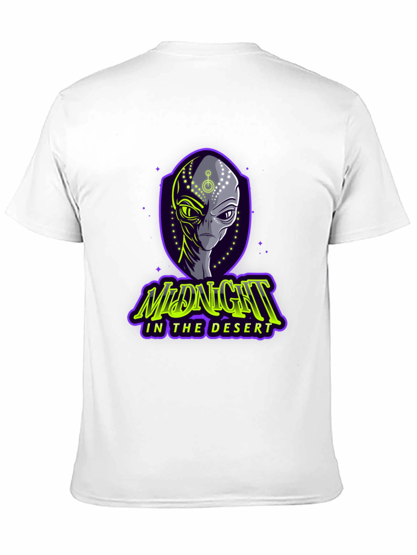 Midnight in the Desert Alien Graphic Tee