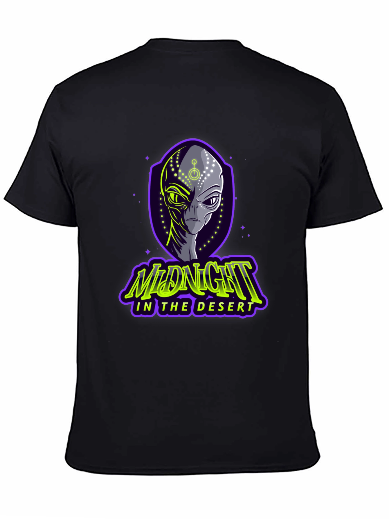 Midnight in the Desert Alien Graphic Tee
