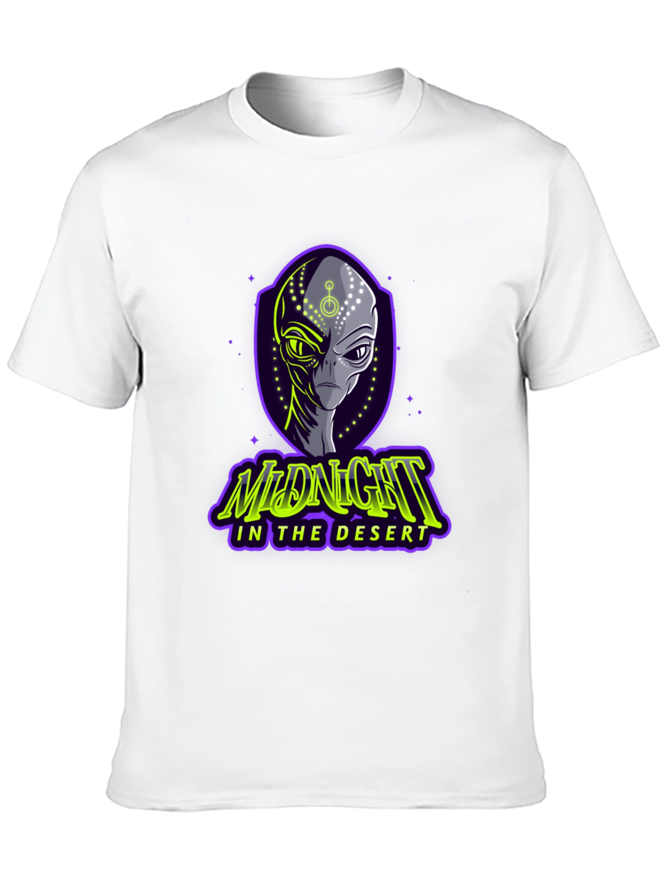 Midnight in the Desert Alien Graphic Tee