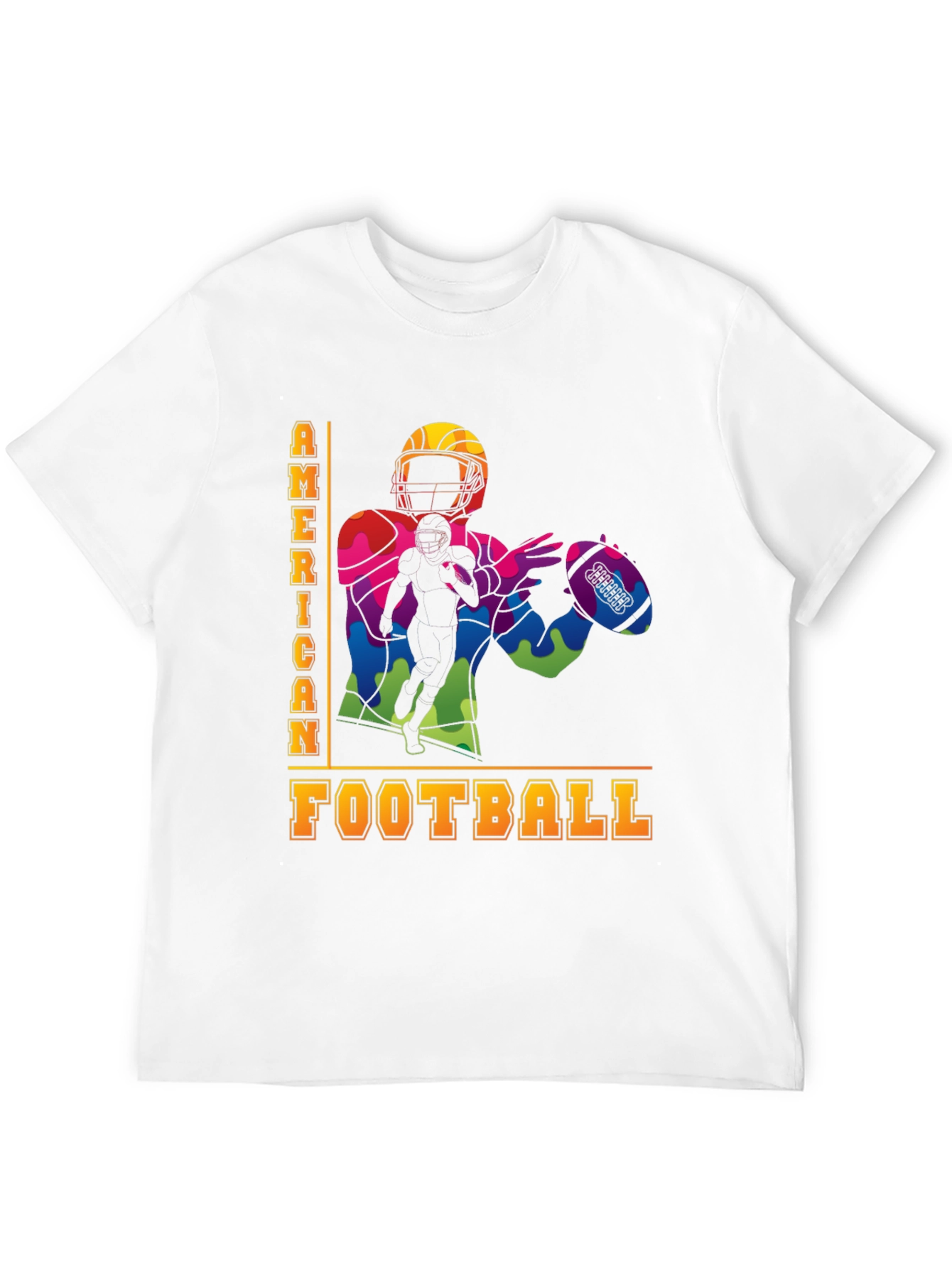 American Football Graphic Tee