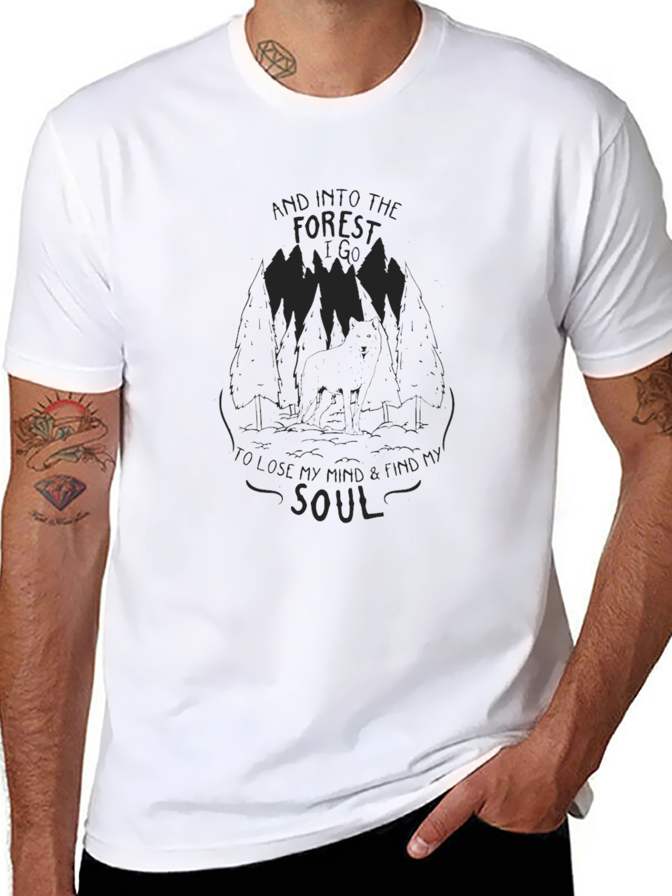 Into the Forest T-Shirt - Find Your Soul