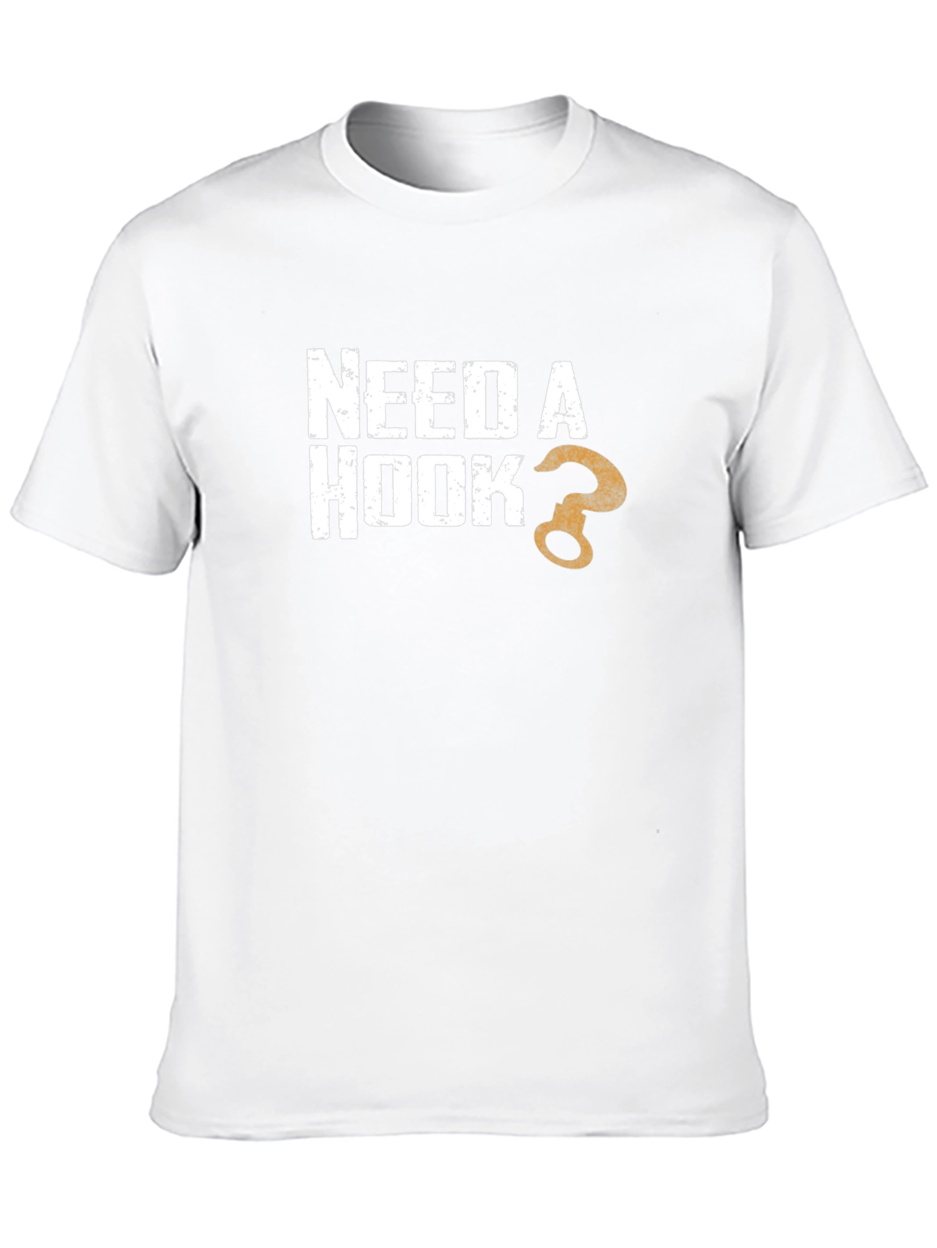 Need A Hook? Novelty Graphic T-Shirt