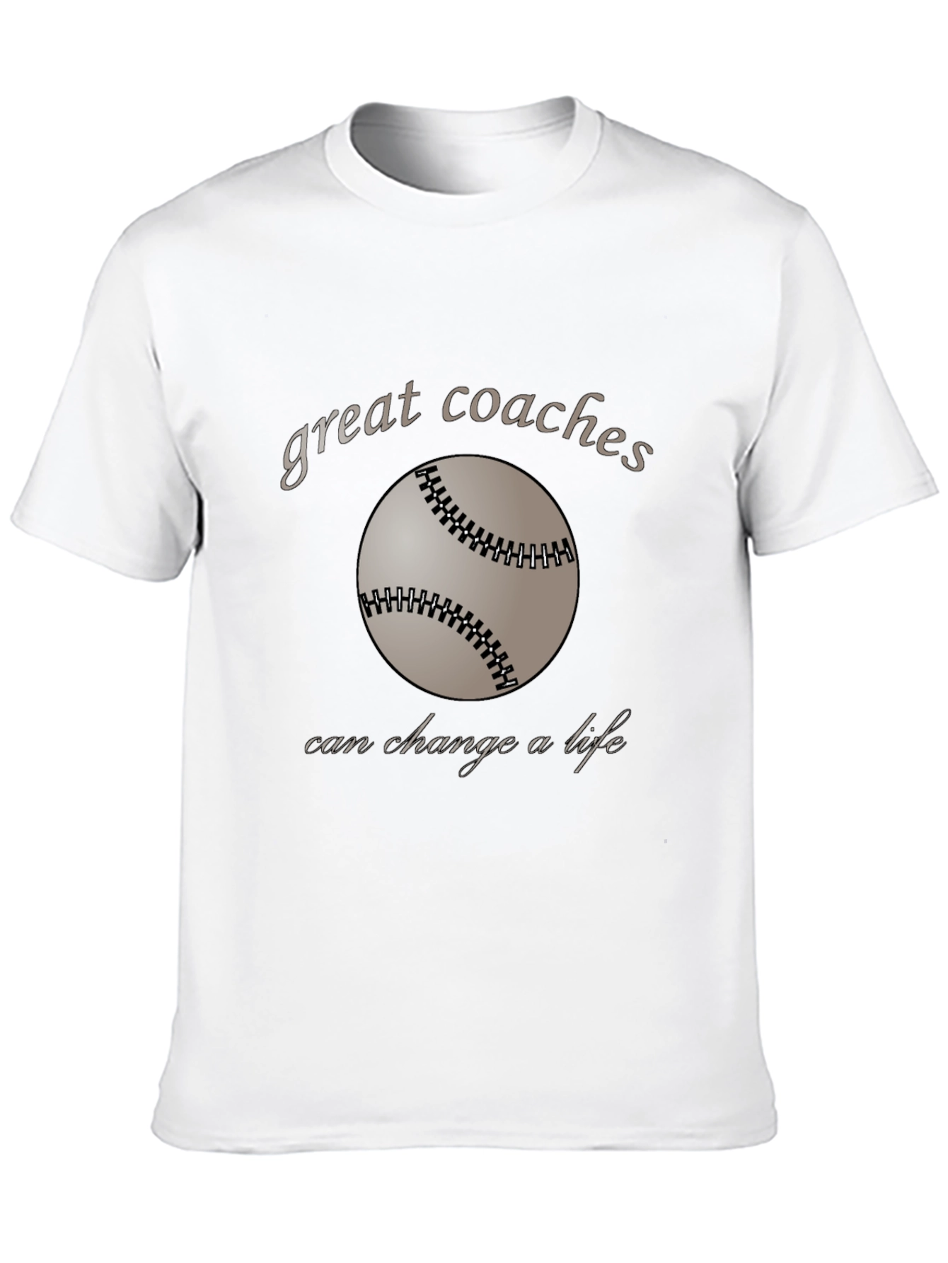 Great Coaches Baseball Graphic T-Shirt