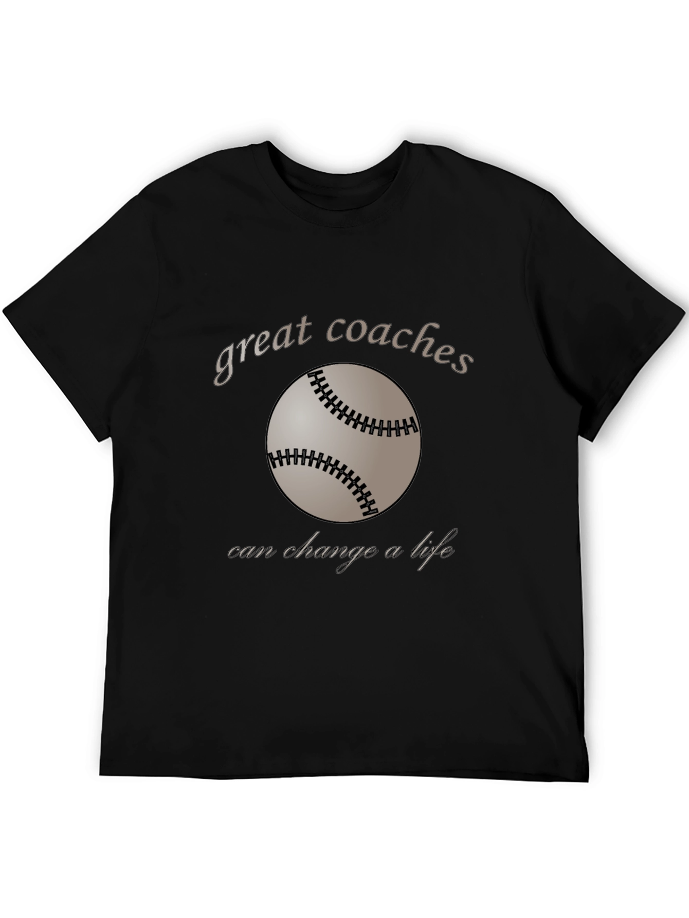 Great Coaches Baseball Graphic T-Shirt