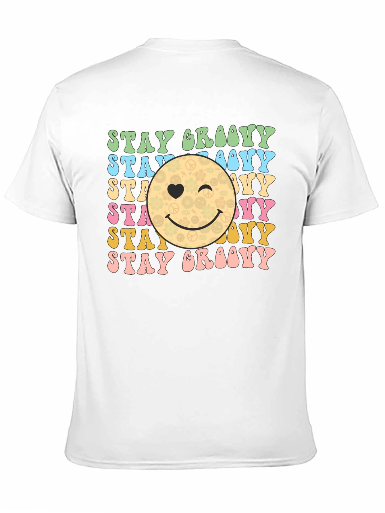 Stay Groovy Retro Graphic T-Shirt