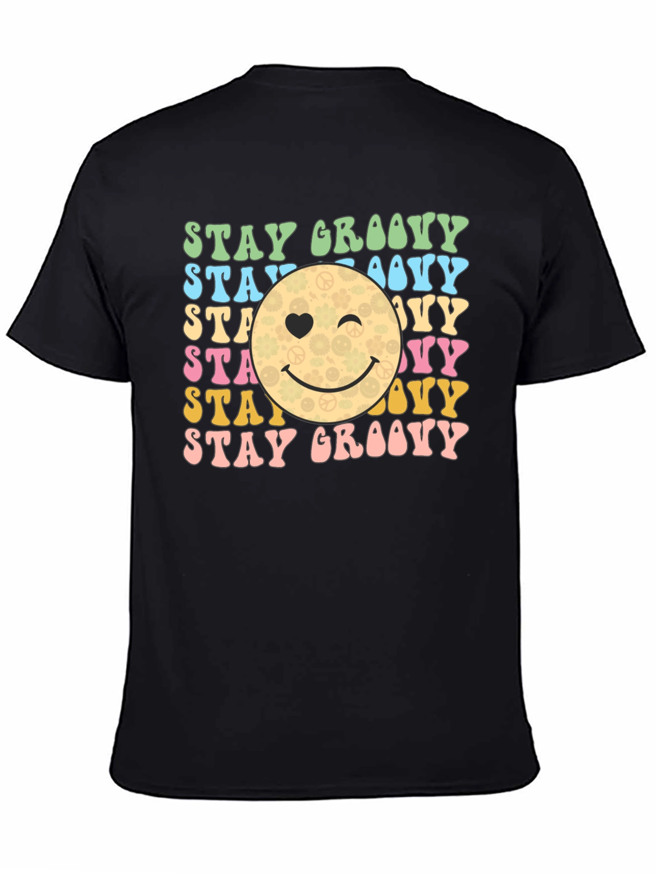 Stay Groovy Retro Graphic T-Shirt