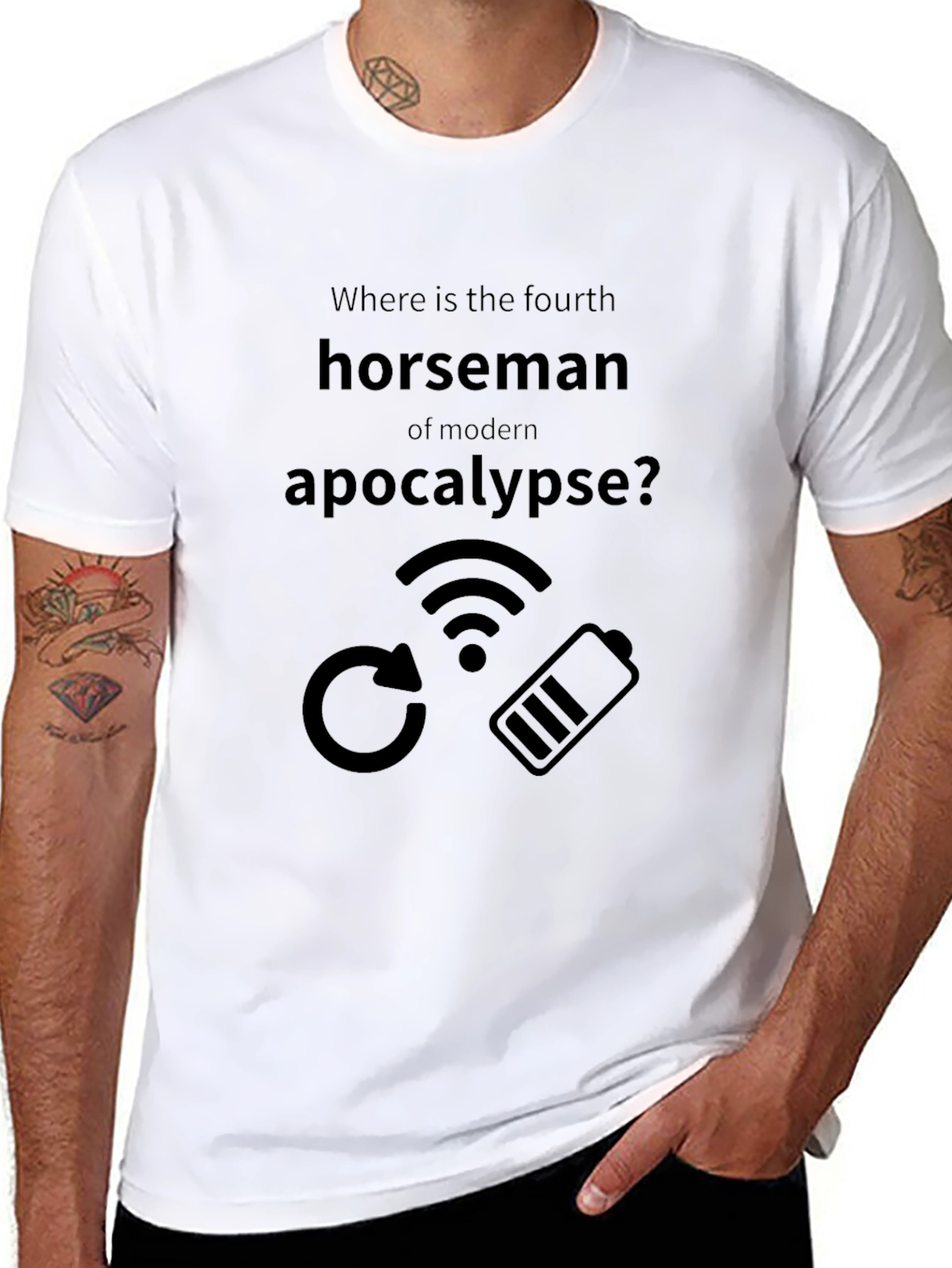 Modern Apocalypse T-Shirt - Funny Geek Humor