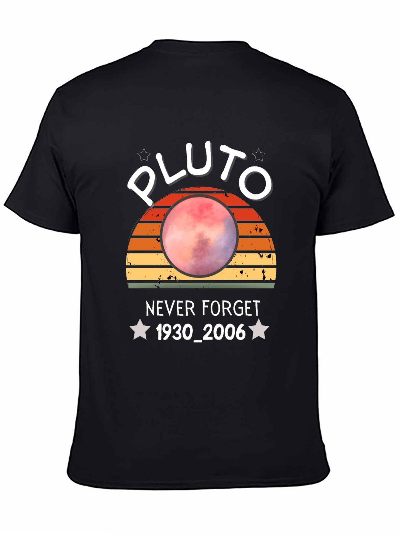 Retro Pluto Never Forget T-Shirt