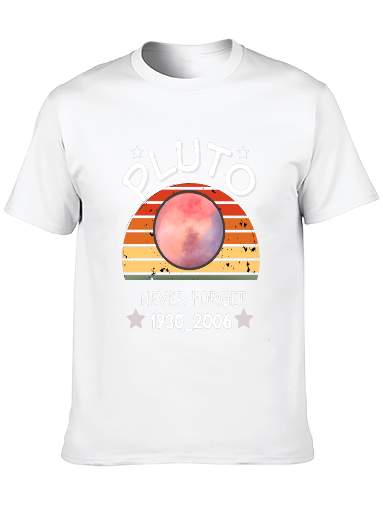 Retro Pluto Never Forget T-Shirt