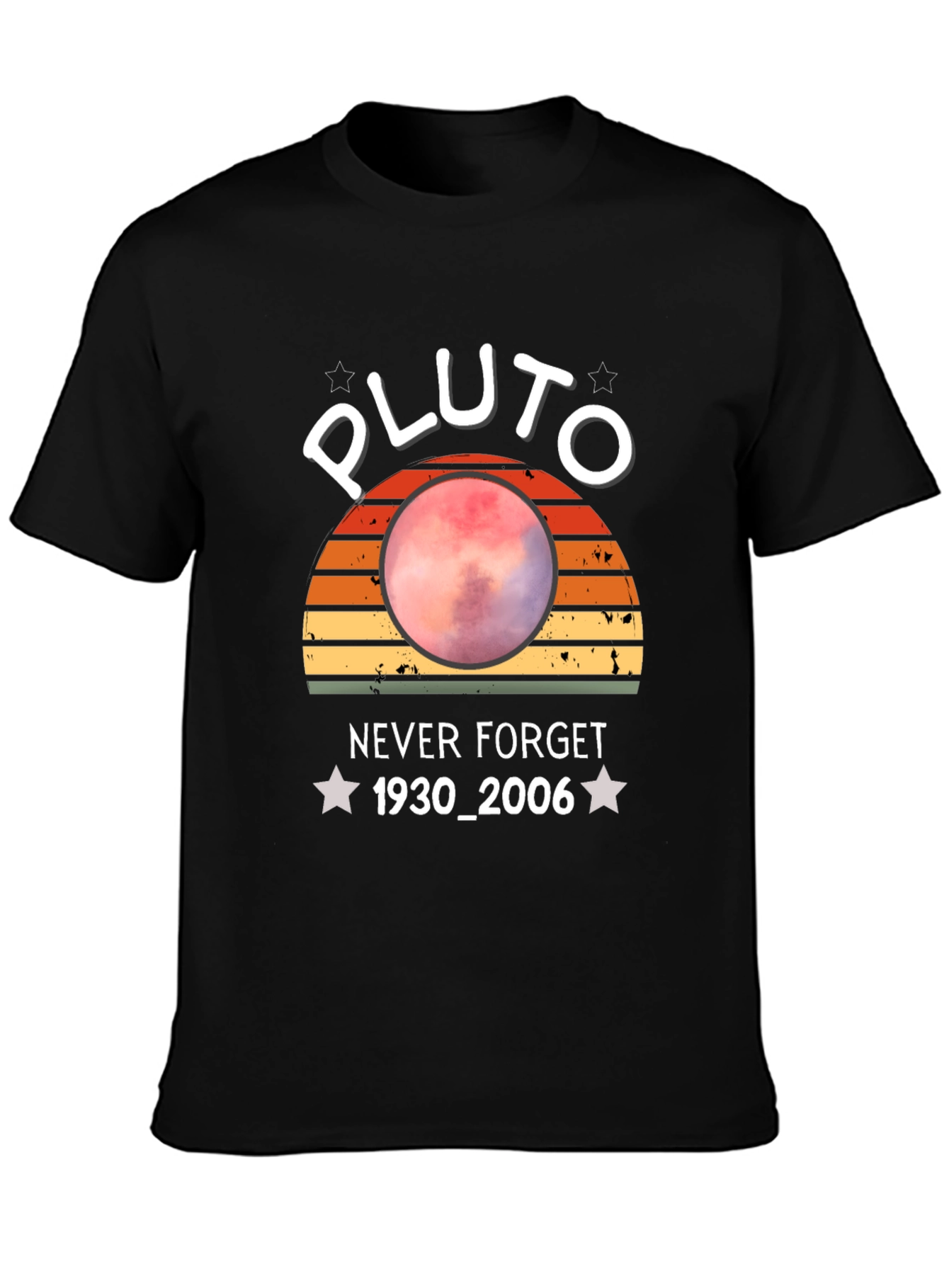 Retro Pluto Never Forget T-Shirt