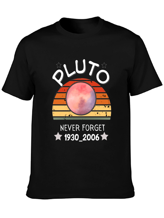 Retro Pluto Never Forget T-Shirt