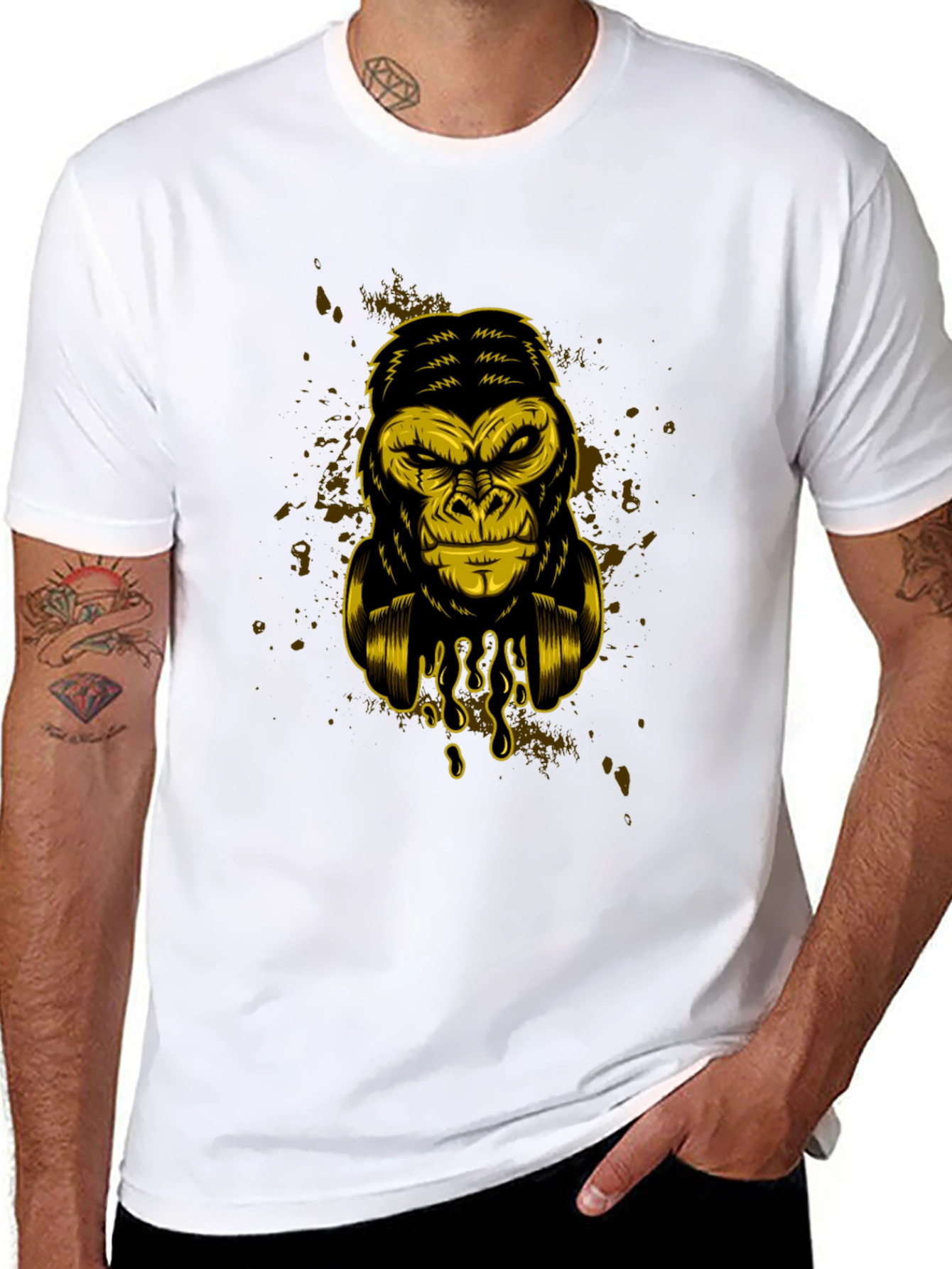 Gorilla Graphic Tee - Urban Style