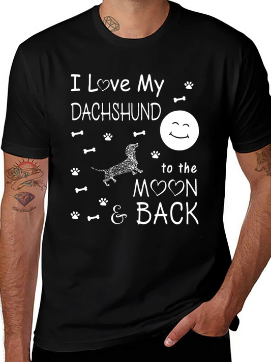 I Love My Dachshund T-Shirt
