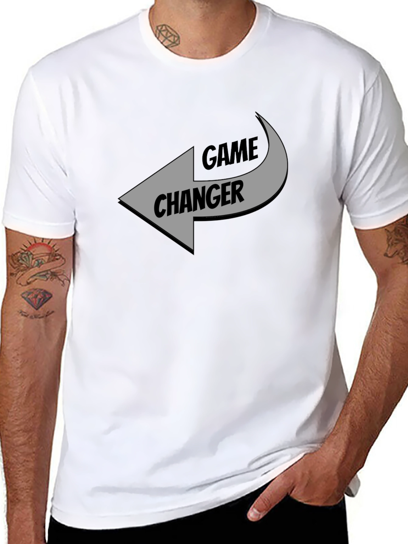 Game Changer Graphic T-Shirt - Trendy Casual Tee
