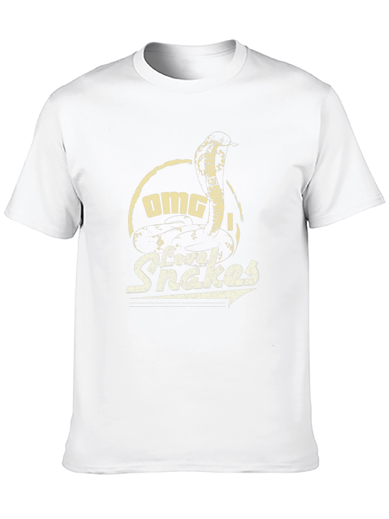 OMG I Love Snakes T-Shirt - Cobra Graphic Tee