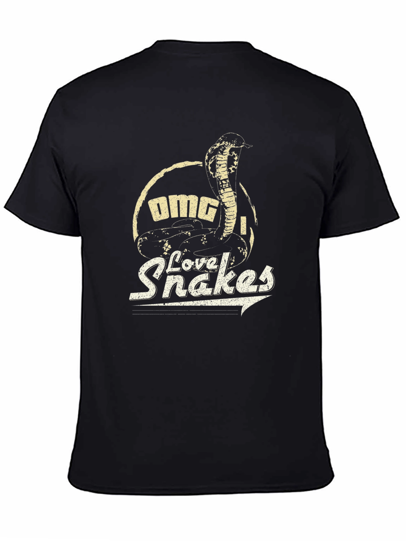 OMG I Love Snakes T-Shirt - Cobra Graphic Tee