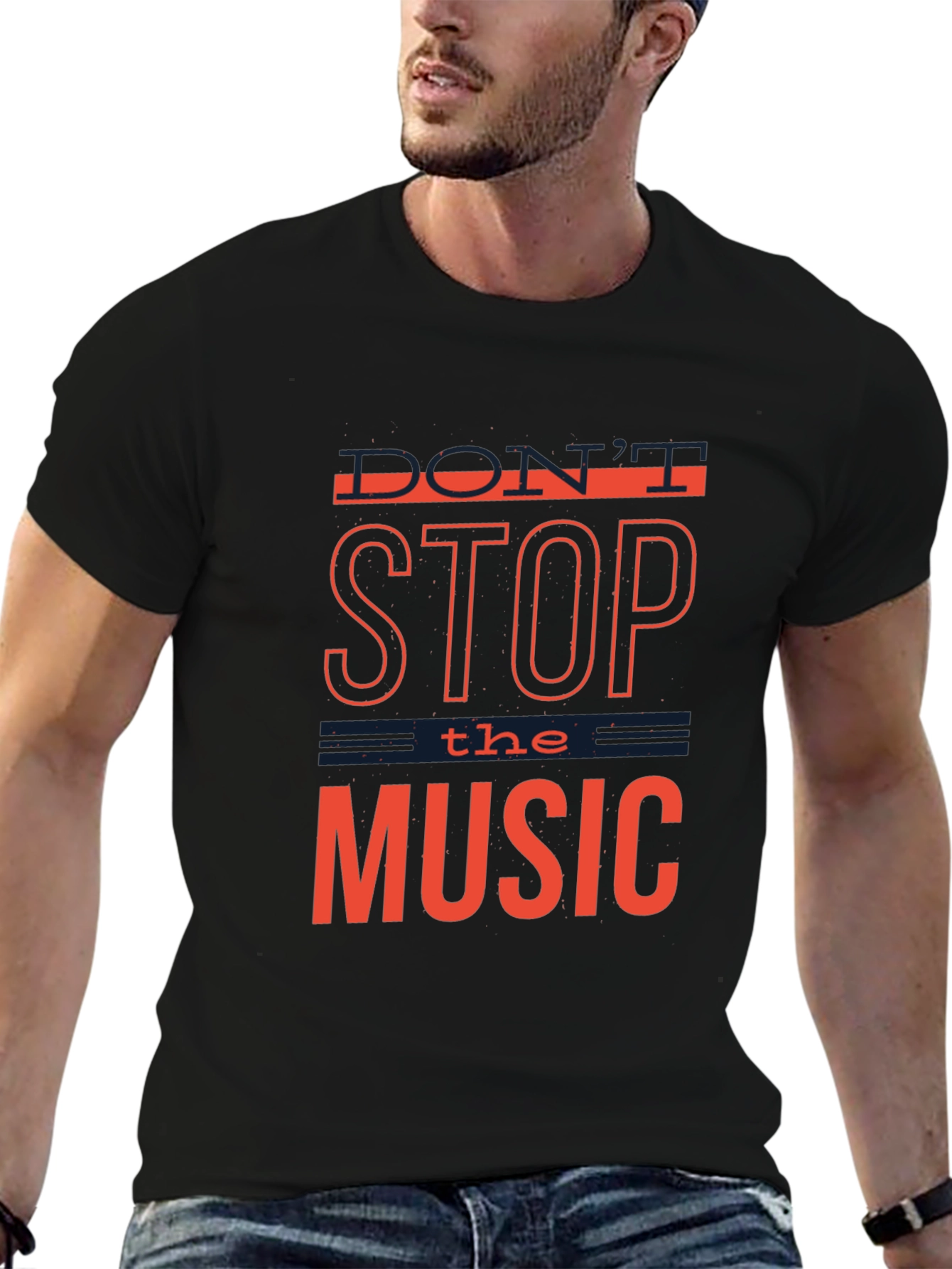 Dont Stop the Music Graphic T-Shirt