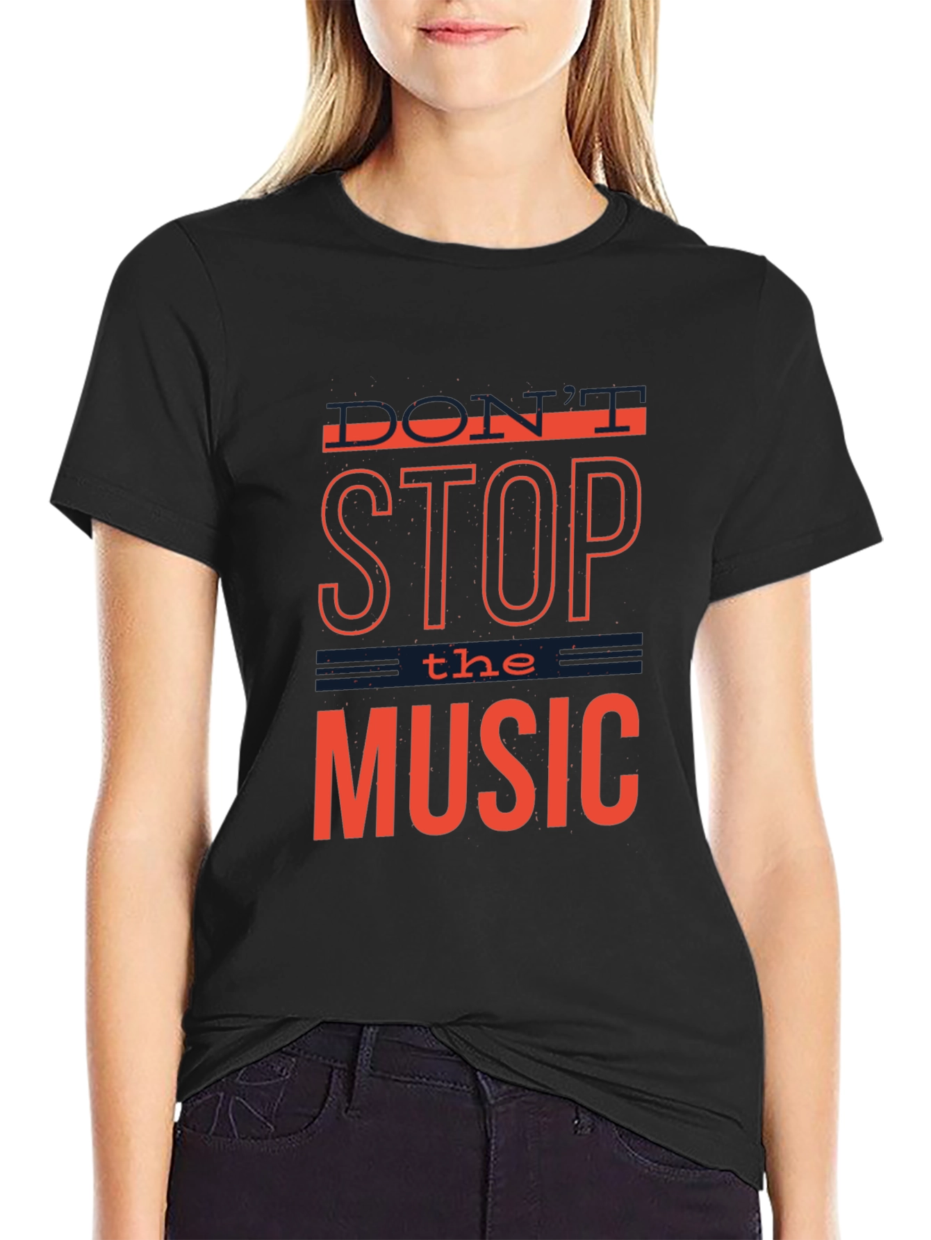 Dont Stop the Music Graphic T-Shirt