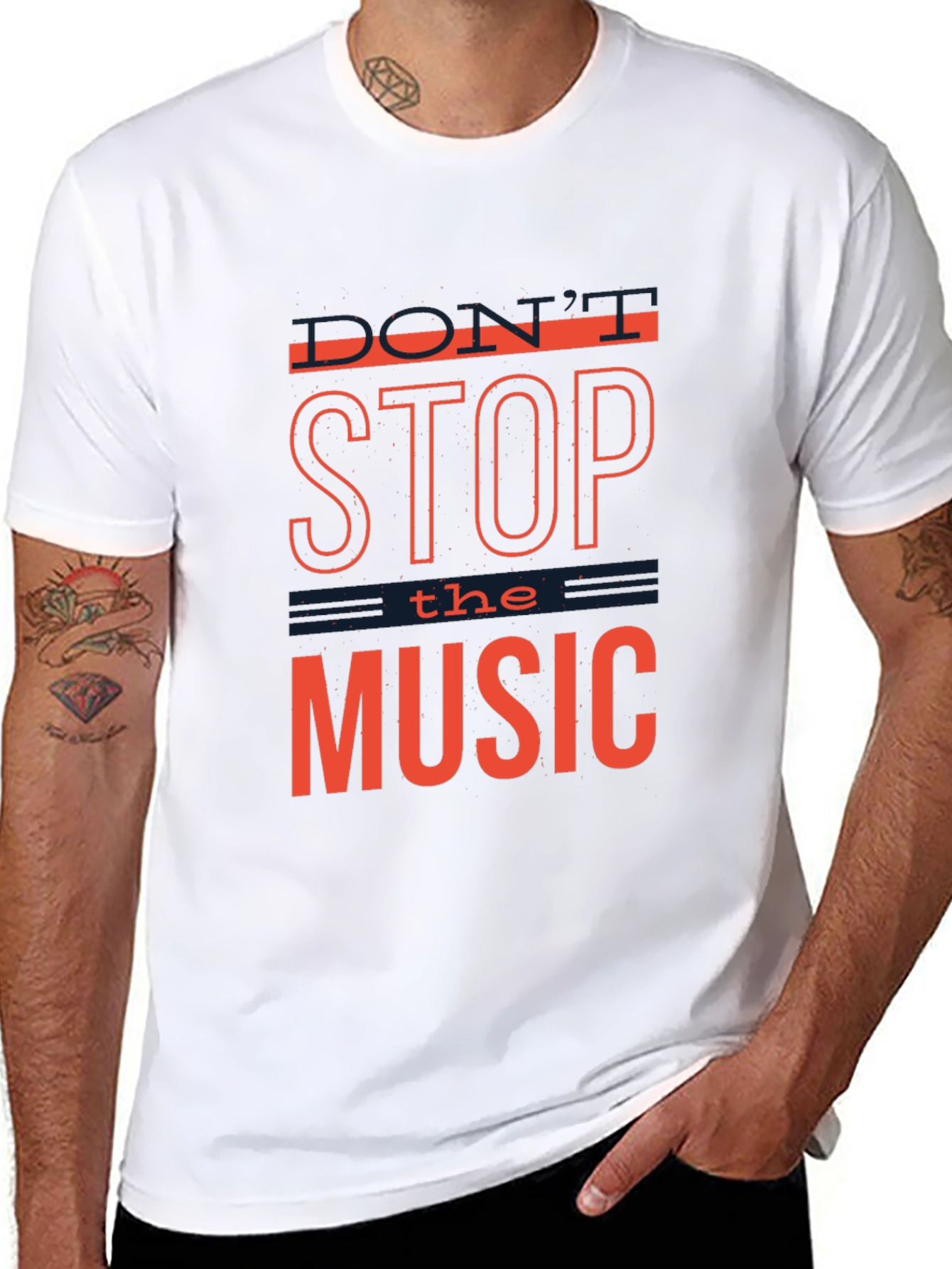 Dont Stop the Music Graphic T-Shirt