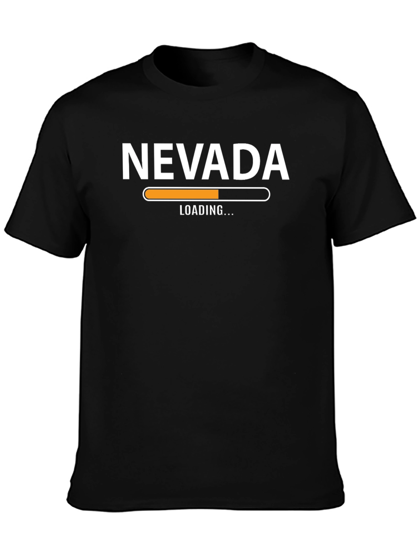 Nevada Loading T-Shirt - Black Graphic Tee