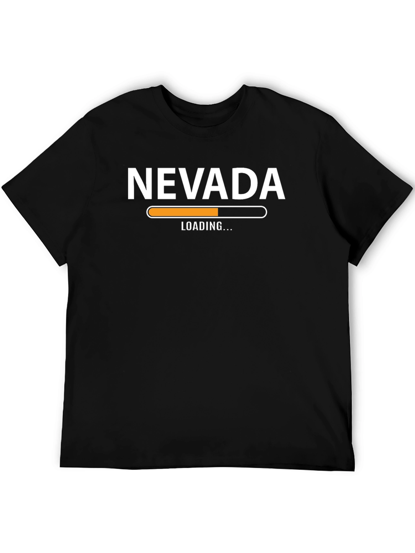 Nevada Loading T-Shirt - Black Graphic Tee