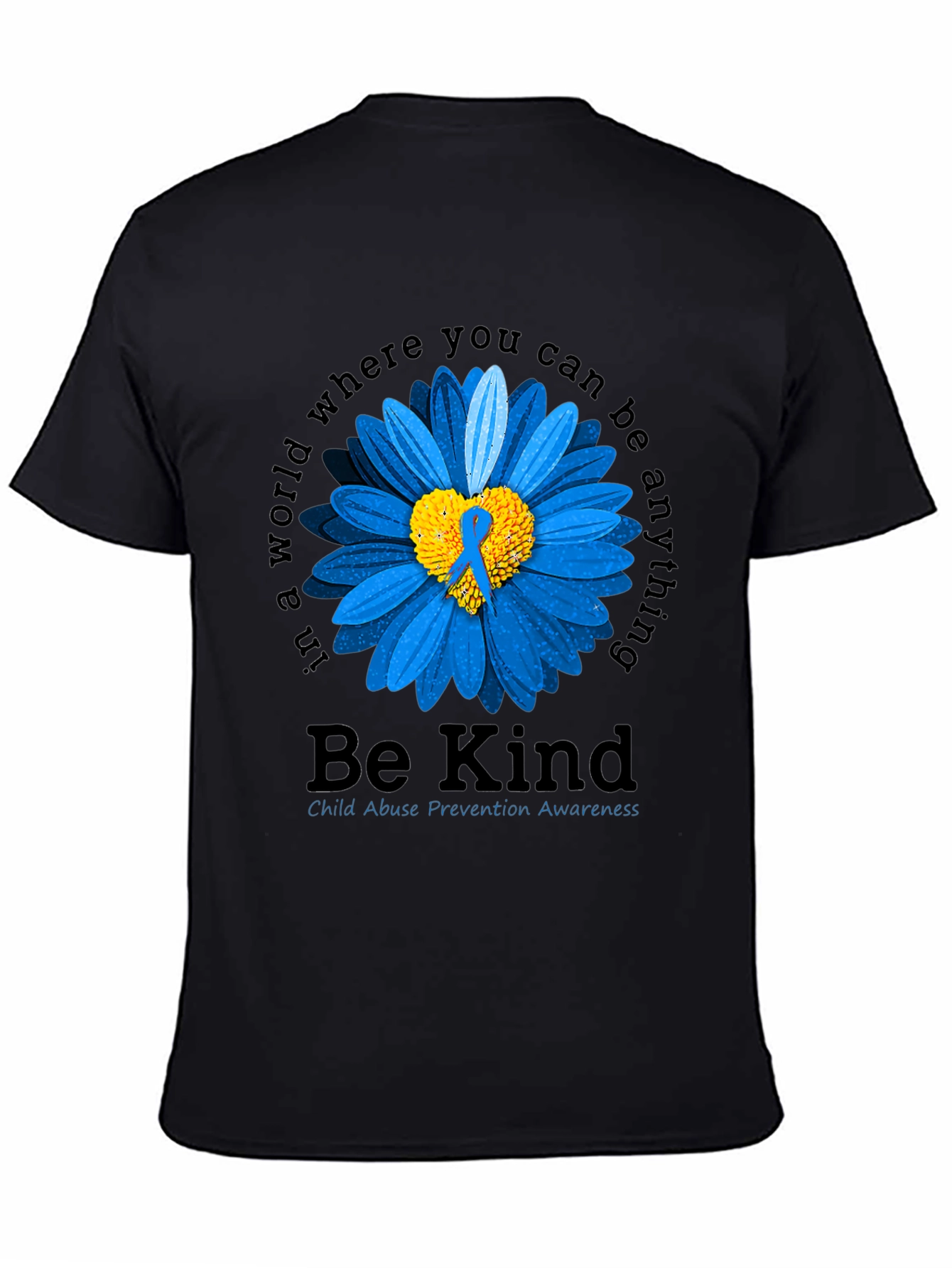 Be Kind Child Abuse Prevention Awareness T-Shirt