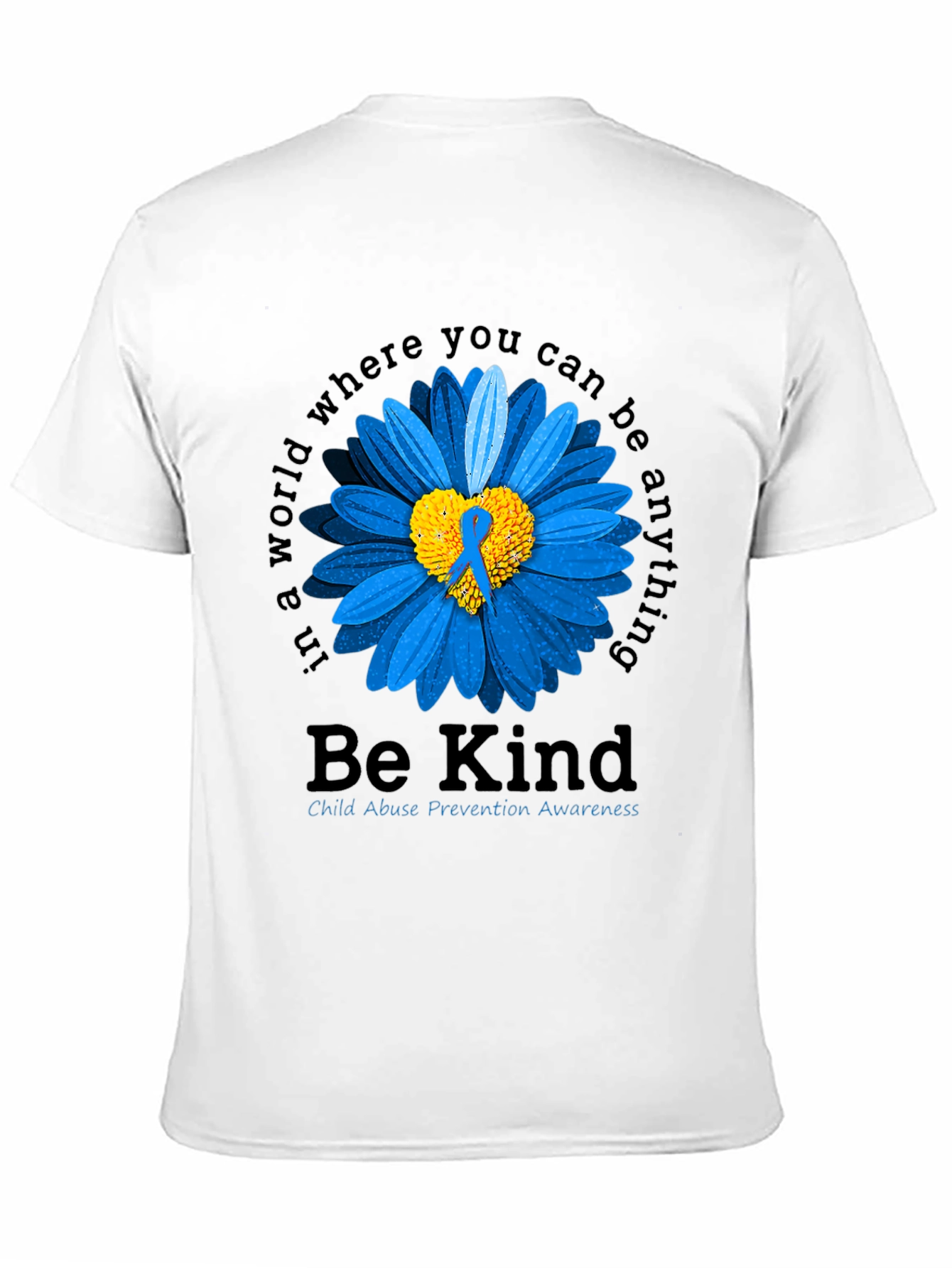 Be Kind Child Abuse Prevention Awareness T-Shirt