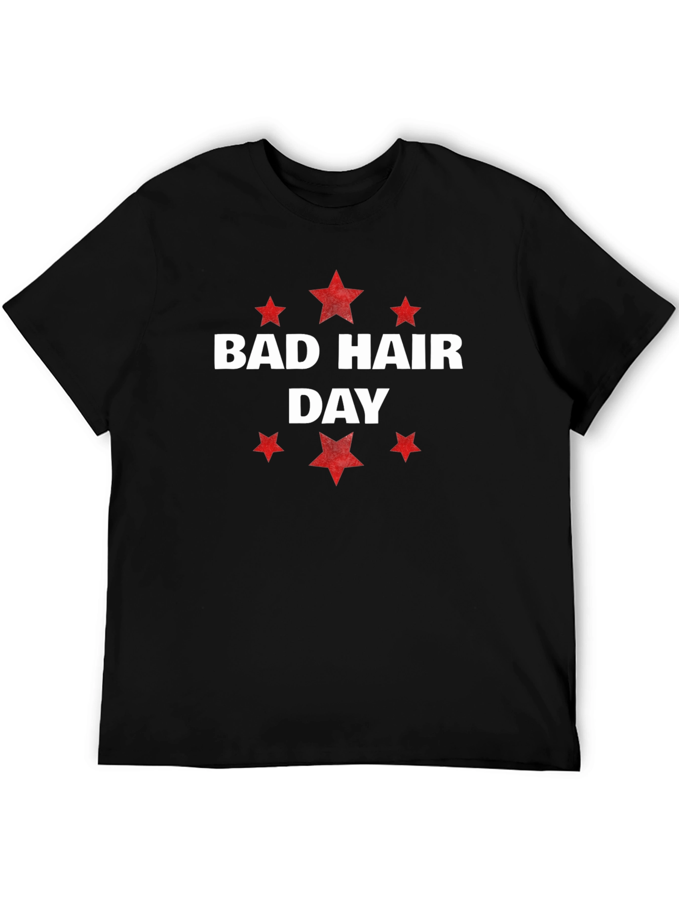 Bad Hair Day Graphic Tee - Unisex Cotton T-Shirt