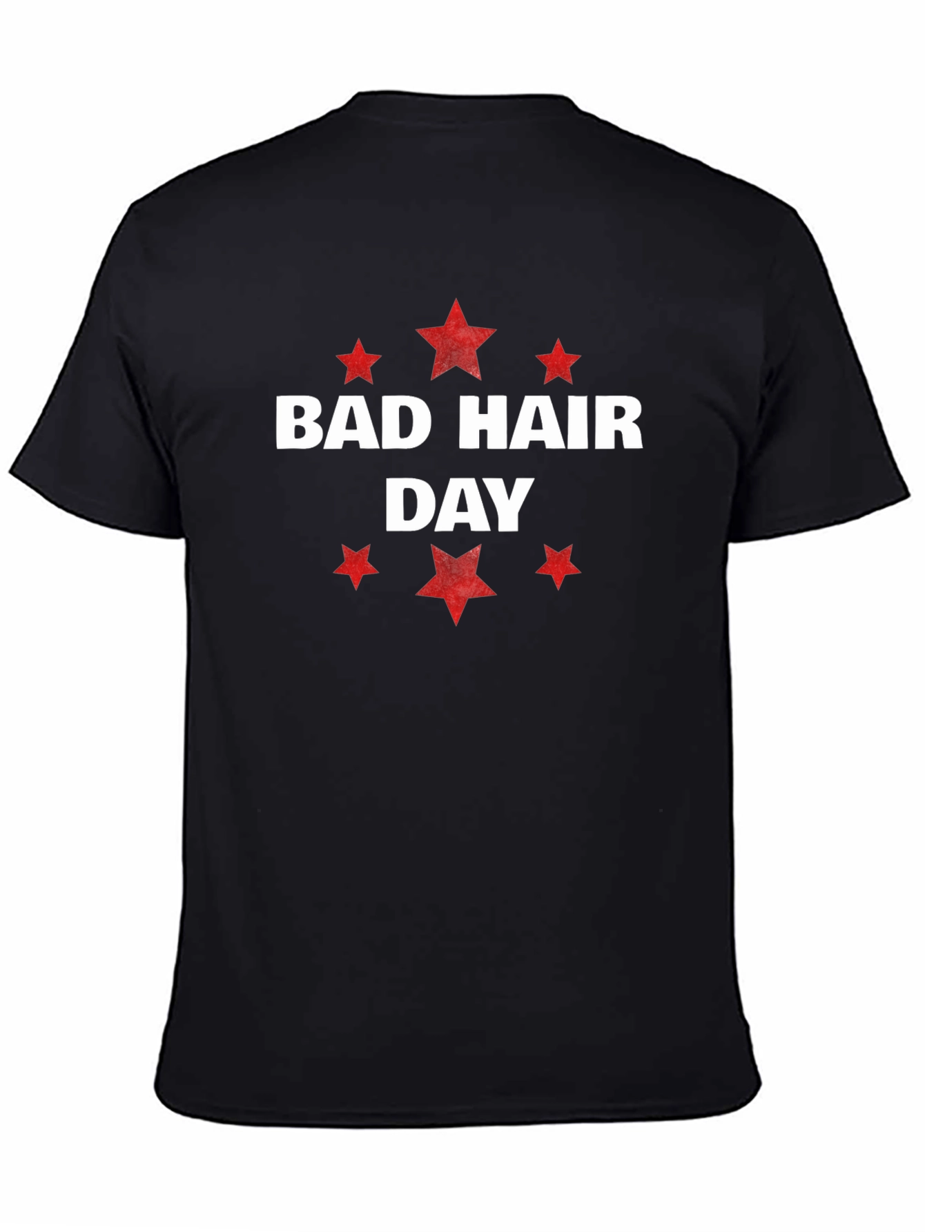 Bad Hair Day Graphic Tee - Unisex Cotton T-Shirt