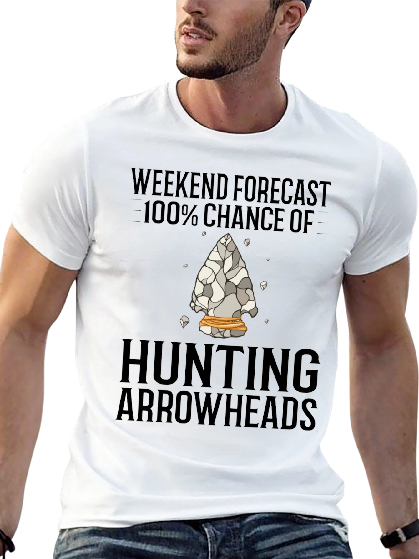 Hunting Arrowheads T-Shirt - Weekend Forecast