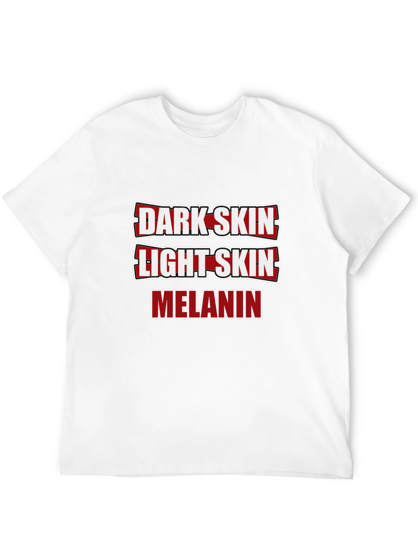 Dark Skin Light Skin Melanin T-Shirt
