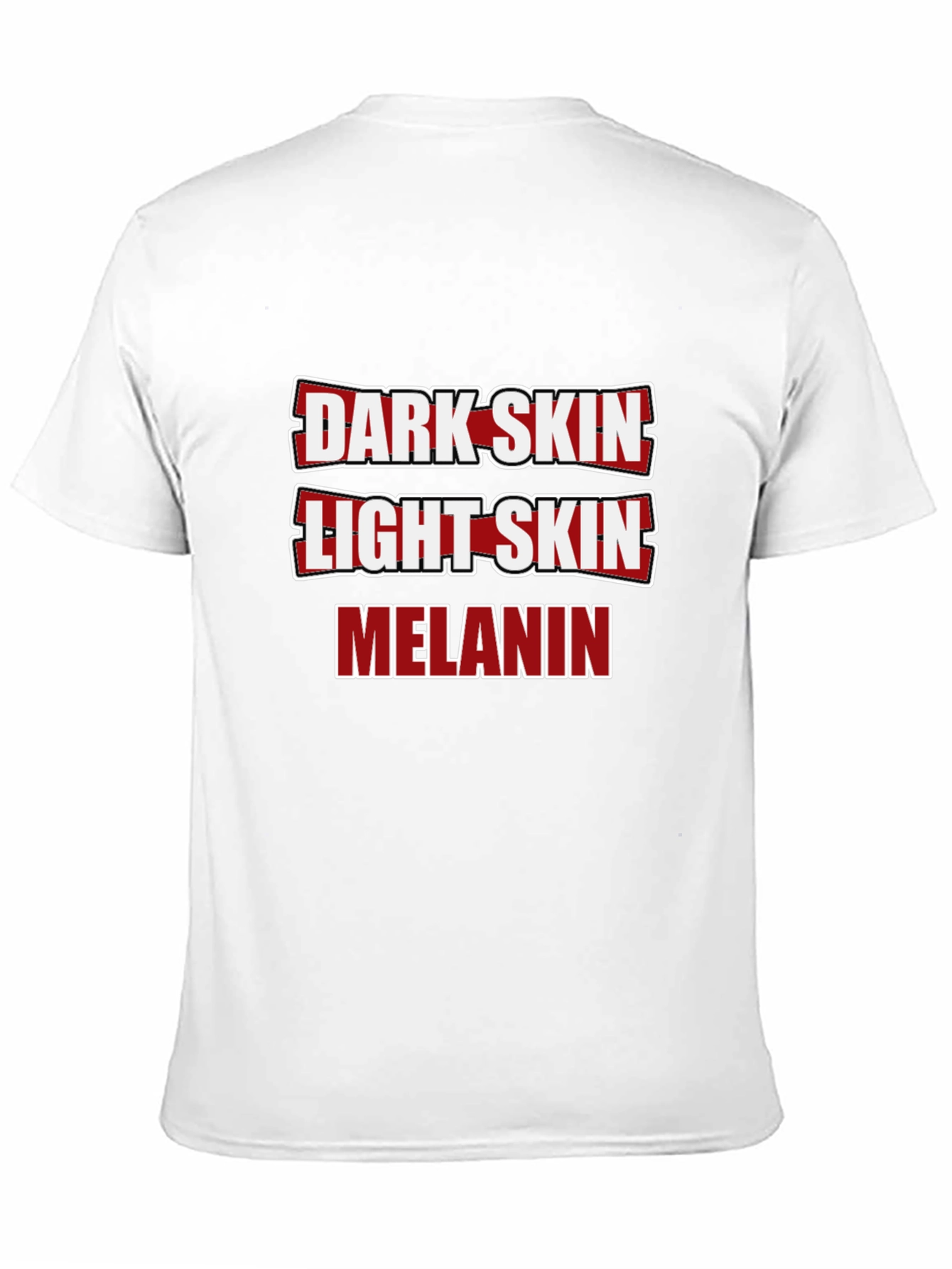 Dark Skin Light Skin Melanin T-Shirt