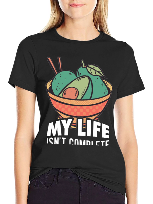 Avocado Bowl Graphic Tee - My Life Isnt Complete