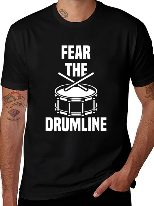 Fear the Drumline Black T-Shirt